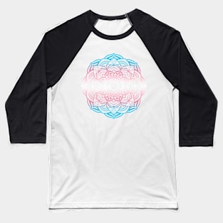 Trans Pride Mandala Baseball T-Shirt